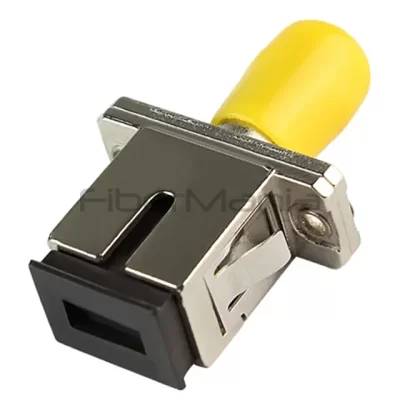 SC-ST Single Mode Simplex Metal Fiber Optic Adapter
