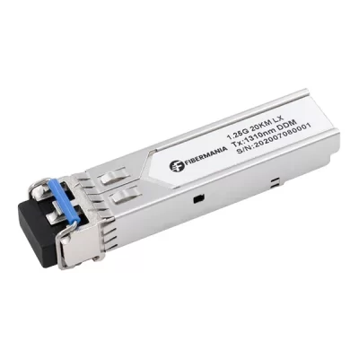 1.25Gbps SFP Transceiver, LX, 20KM, 1310nm