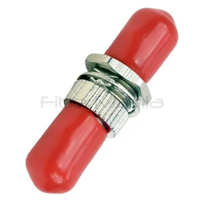 ST-ST Multimode Simplex Metal Fiber Optic Adapter