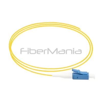 LC/UPC OS2 Simplex Fiber Optic Pigtail Yellow1M