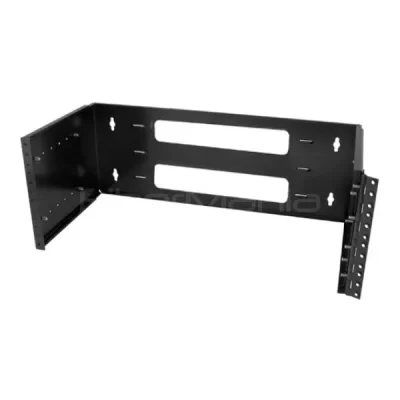 4U Adjustable Hinged Wall Mount Bracket 7"x19"x9 to 12.5"