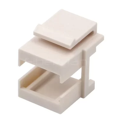 Blank Insert For SC/LC Adapter White