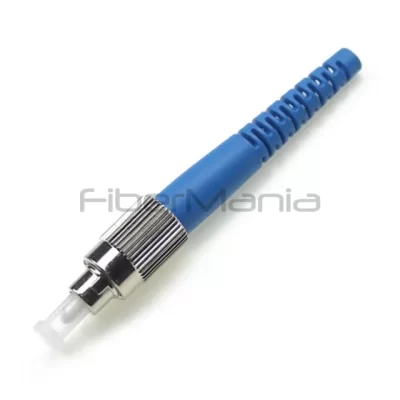 FC Connector, Single Mode, Metal Housing, 2.0mm Blue Boot