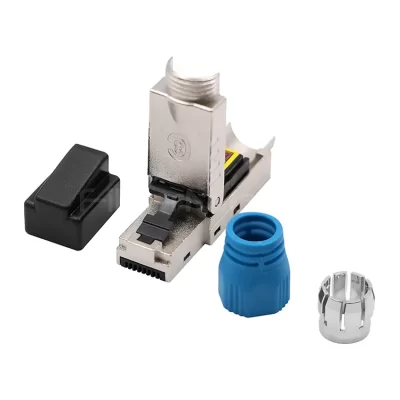 CAT.8 Shielded Toolless RJ45 Modular Field Termination Plug