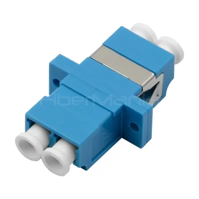 LC-LC Single Mode Duplex Plastic Fiber Optic Adapter