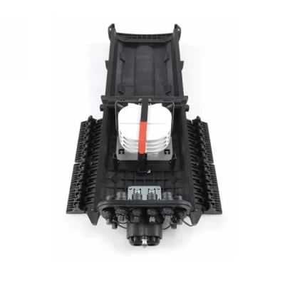 FTTH fiber optic splice closure 208 mechanical seal 96 core aerial wall pole mount