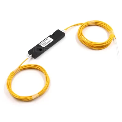 1x2 PLC Splitter ABS Module 2.0mm Fiber | 3M Bare Fiber PLC Splitter Without Connectors