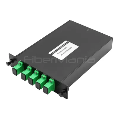 1x4 SC/APC LGX PLC Splitter Cassette Module Single Mode 1260–1650nm