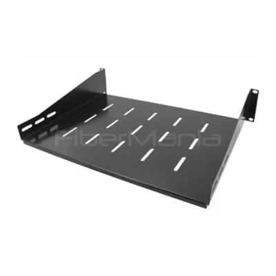 2U vented cantilever rack shelf 14 inch deep for 19 inch server rack FiberMania