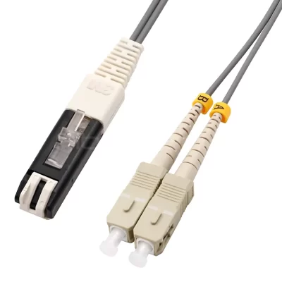 VF45 to SC UPC OM1 duplex multimode fiber patch cable 62.5 125 LSZH FiberMania