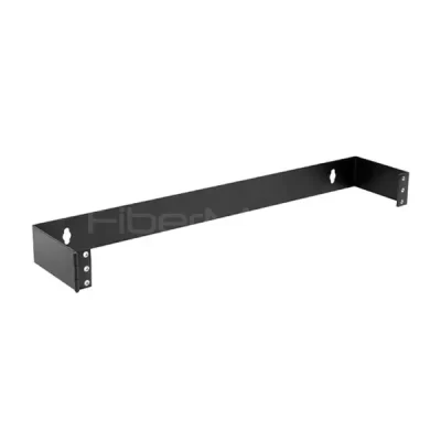 1U 19 inch rack wall mount bracket 1.75x19x4 network equipment wall mount FiberMania
