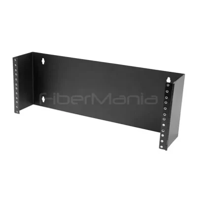 4U 19 inch rack wall mount bracket 7x19x4 network equipment wall mount FiberMania