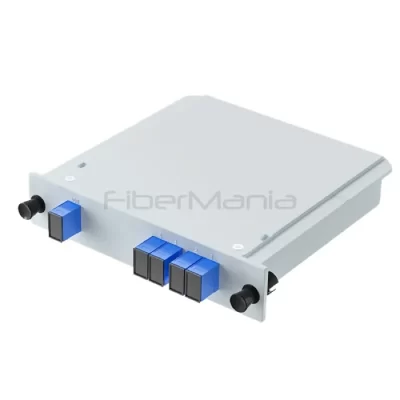 PLC Splitter LGX Cassette SC UPC Module 1x2 to 1x32 FiberMania