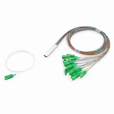 1x16 PLC fiber splitter SC APC single mode 900um mini module compact design