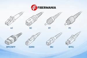 Common Fiber Optic Connectors Components and Structure
