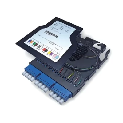 HD MPO splicing cassette 12 core 3 quad LC pre terminated cable module