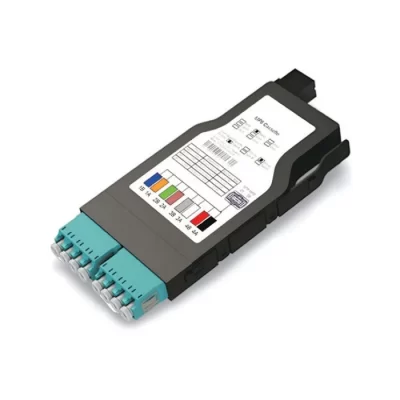 MPO to 8 LC fiber optic cassette 8 core 2 quad high density module