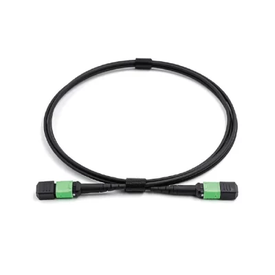 MPO APC 8 fiber mini armored trunk patch cord 3.0 4.0 5.0mm high density fiber cable