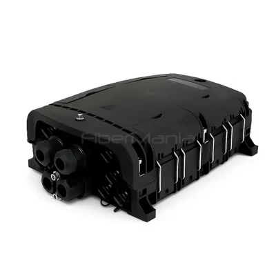 8-port FastConnect pre-connectorized fiber distribution box with SC/APC hardened adapters IP68 for outdoor FTTH network deployment