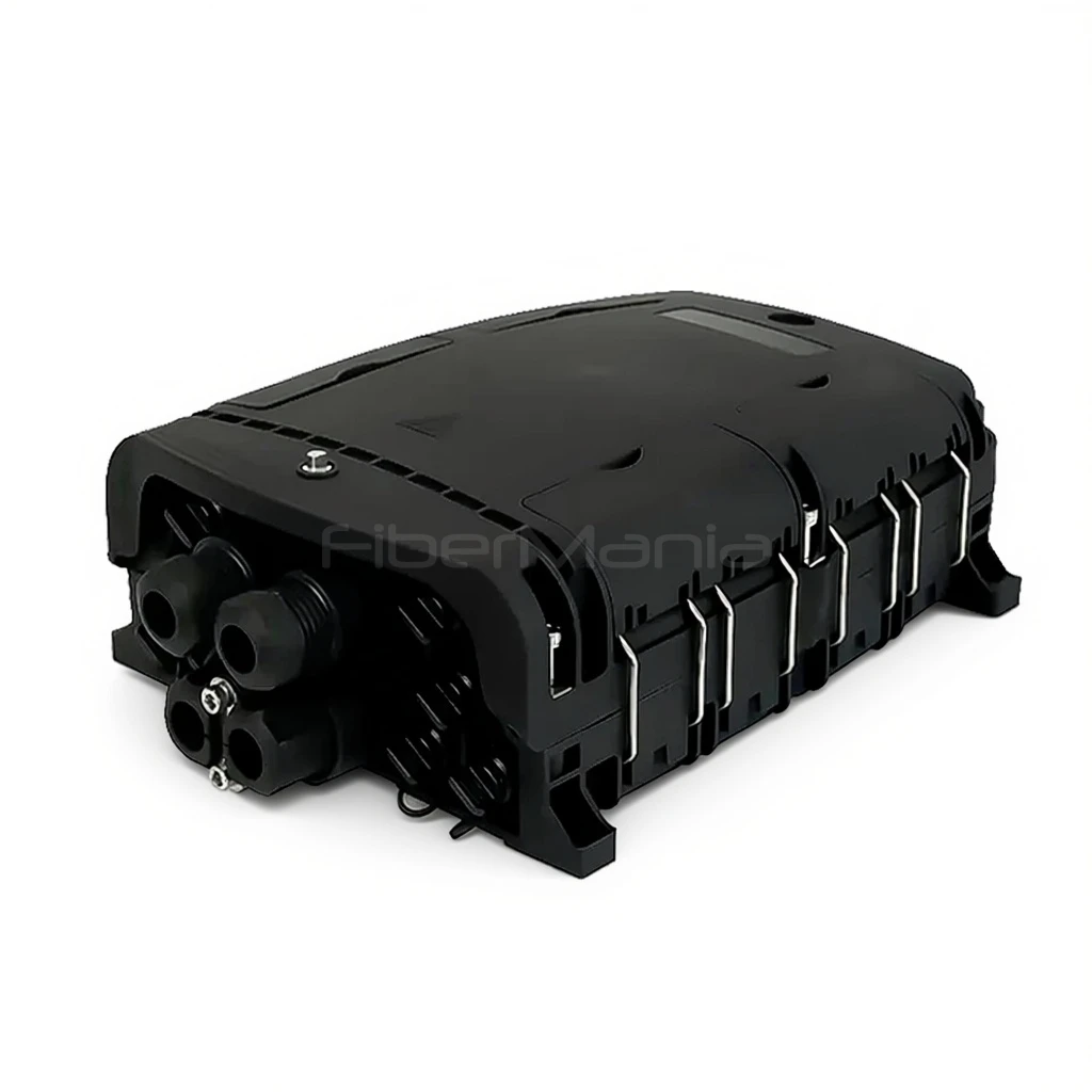 8-port FastConnect pre-connectorized fiber distribution box with SC/APC hardened adapters IP68 for outdoor FTTH network deployment