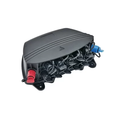 12-port pre-terminated fiber access terminal box IP68 with 1:9 splitter support for FTTH distribution network