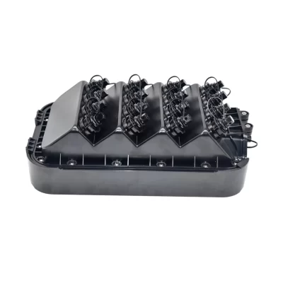 16 port MST multiport service terminal IP68 hardened fiber optic waterproof box