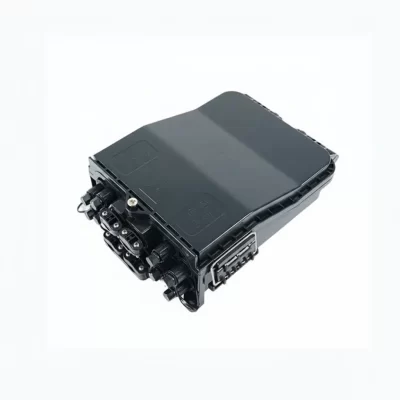 16 core pre-connectorized fiber NAP box with hardened SC/APC adapters for FTTH outdoor fiber distribution and network access.