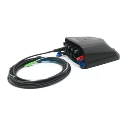10 port FTTA fiber optic termination box with waterproof hardened connectors to SC patch cable outdoor fiber distribution enclosure for FTTH FTTA networks