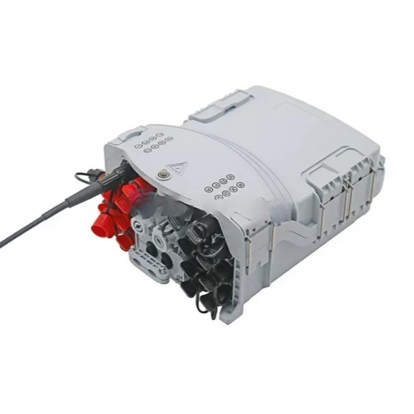 8/16 port FTTA fiber NAP box pre-connectorized adapter PLC splitter integrated wall mounted outdoor fiber distribution enclosure for FTTH FTTA networks