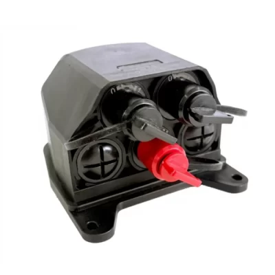 4-port IP68 FTTH fiber access terminal box with PLC splitter support for outdoor sealed fiber distribution and last-mile network deployment