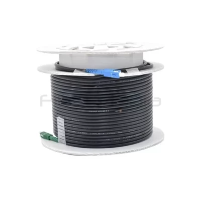 1 Core 4.8mm Rugged SC APC to SC UPC Single Mode Fiber Patch Cable 150ft