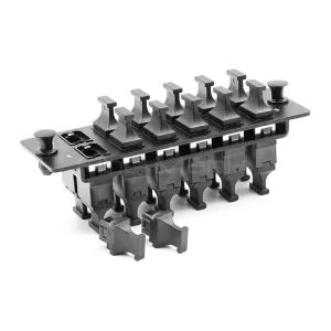 12-Port MTP Fiber Adapter Panel Type A Key Up to Key Down for OS2 OM3 OM4 Fiber Networks