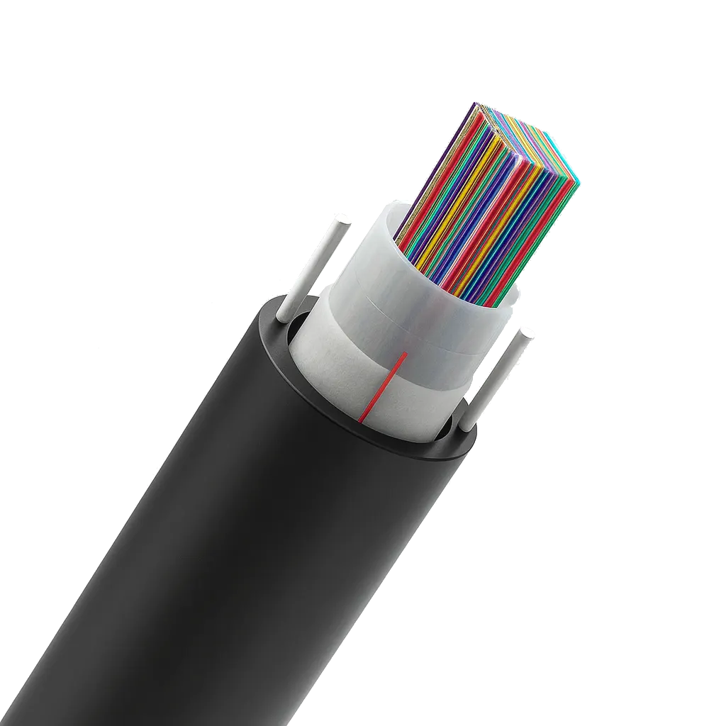 432 Fiber Ribbon Fiber Optic Cable All-Dielectric or Armored for Outdoor Backbone Networks - Image 2