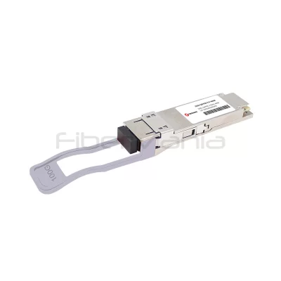 100G QSFP28 O-Band DWDM optical transceiver with 40km SMF reach, 200GHz spacing, 4×25G interface, PFEC, Duplex LC, and I²C monitoring.