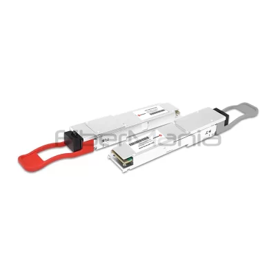 100G QSFP28 ZR4 BiDi 80km optical transceiver for long-distance SMF networks
