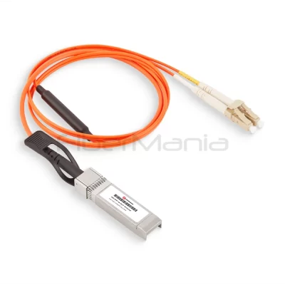 10G SFP+ to duplex LC armored industrial-grade active optical cable