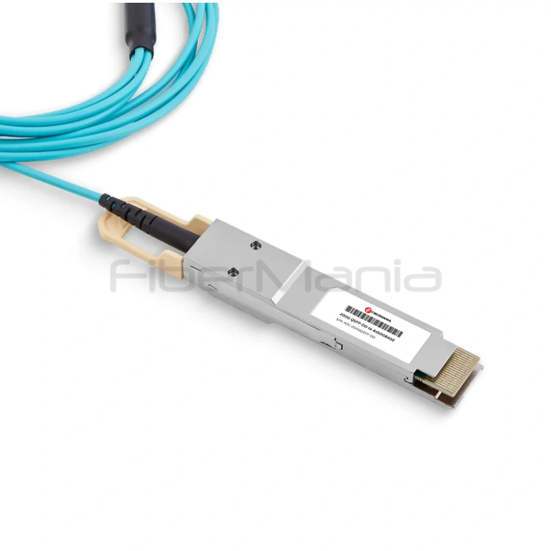 200G QSFP-DD to 4×50G SFP-DD Active Optical Cable (AOC), Armored - Image 2