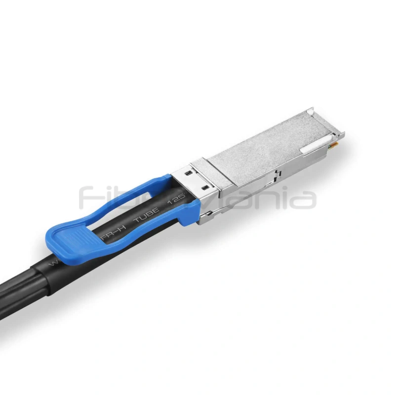 200G QSFP56 to 2×100G QSFP56 Passive DAC Breakout Cable, Twinax Copper - Image 3