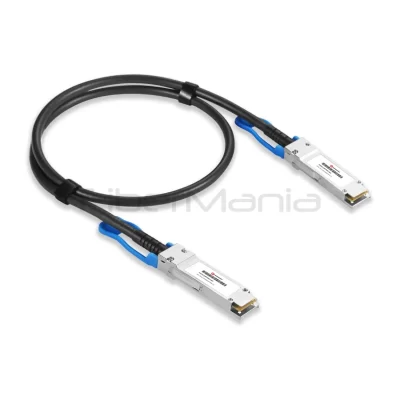 200G QSFP56 passive twinax copper DAC cable with 26/30 AWG options up to 5m
