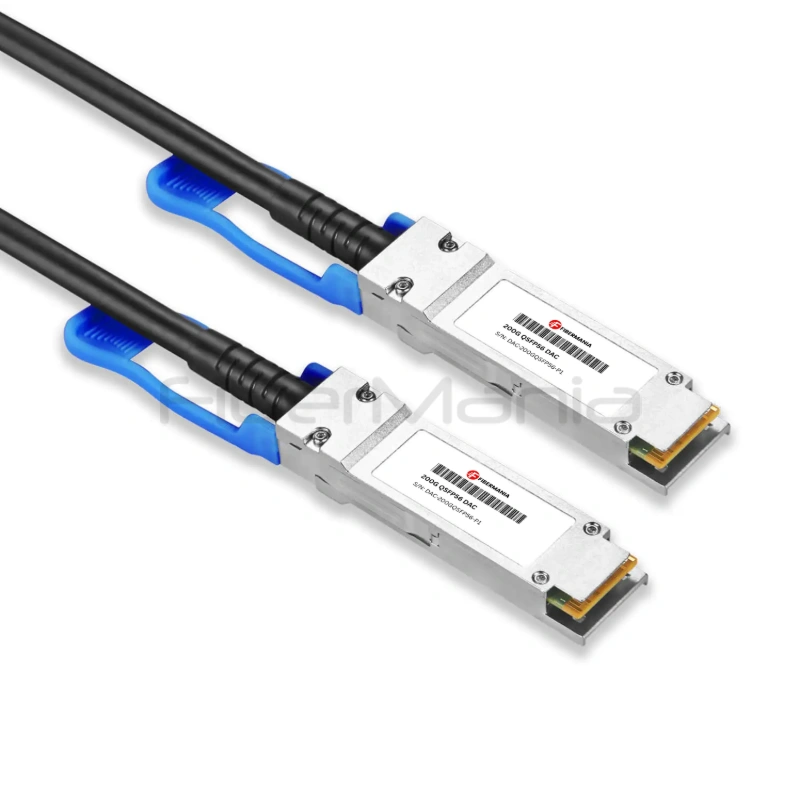200G QSFP56 Passive DAC Cable, 26/30 AWG Twinax Copper, Up to 5m - Image 2