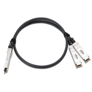 100G QSFP28 to 2×50G QSFP28 Passive DAC Breakout Cable