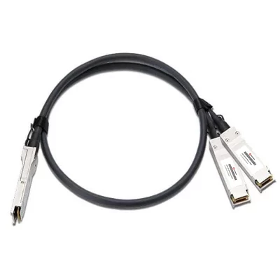 100G QSFP28 to 2×50G QSFP28 Passive DAC Breakout Cable