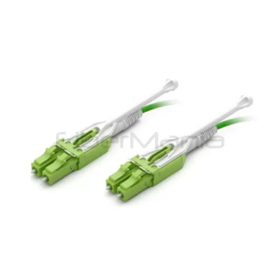 LC to LC UPC OM5 duplex uniboot push-pull fiber optic patch cord