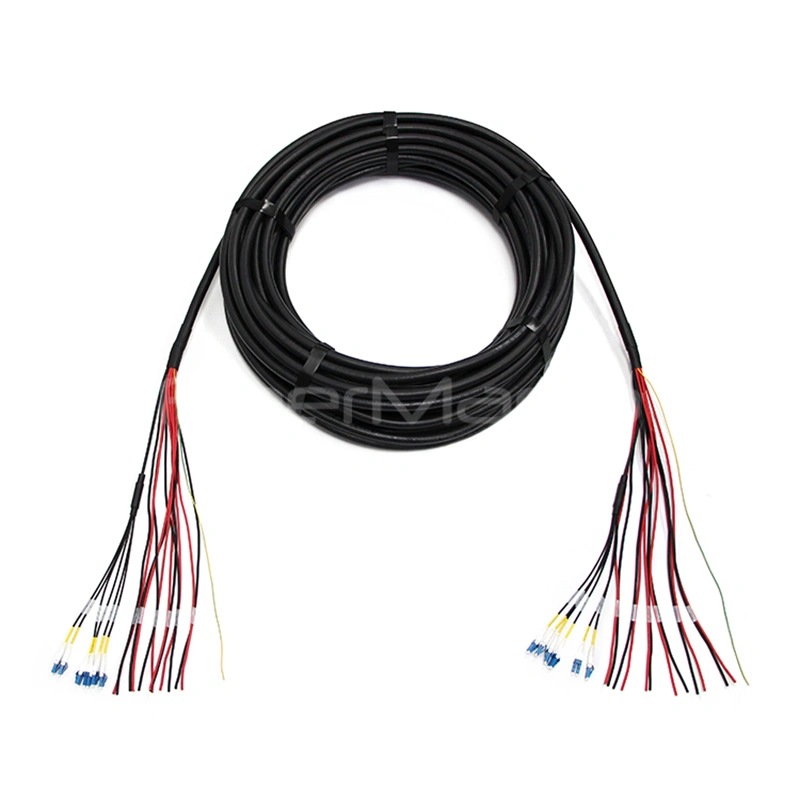 12-Fiber/Power Hybrid MST Box with OptiTap Patch Cords and 2-Pin Power Cable - Image 3