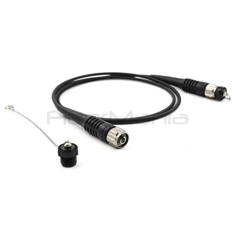 ODC Male to Male duplex G657A2 outdoor fiber optic cable with TPU jacket for FTTA applications
