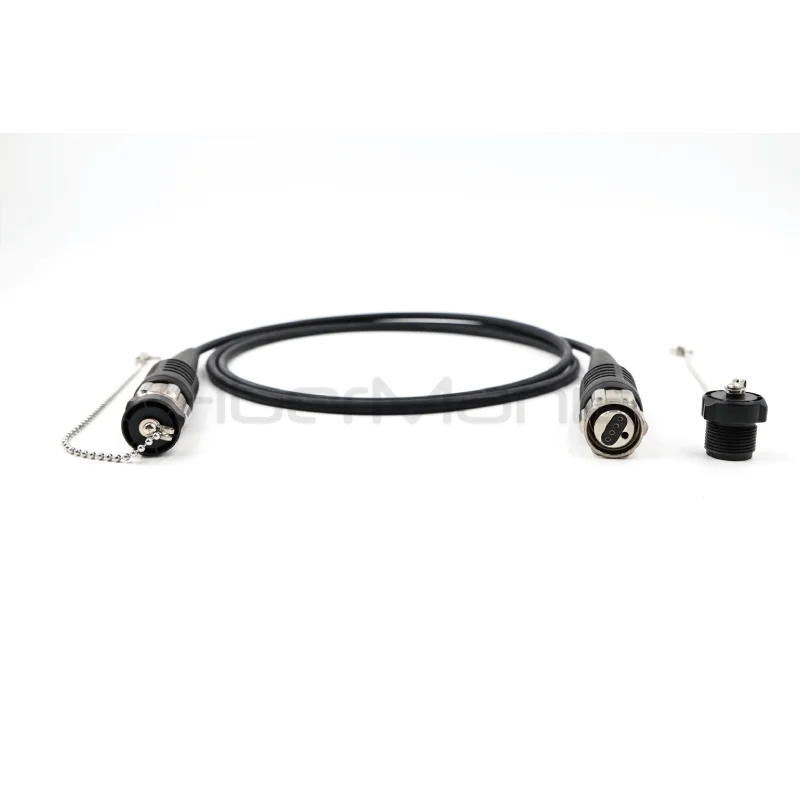 ODC plug male to ODC plug male 4-fiber outdoor fiber cable with G657A2 fiber