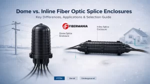 Dome vs. Inline Fiber Optic Splice Enclosures