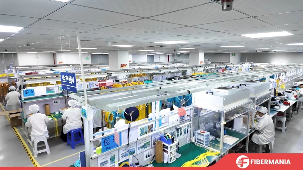 FiberMania Fiber Optic Production Line